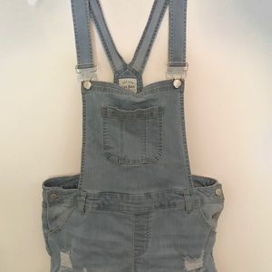 Overall Shorts